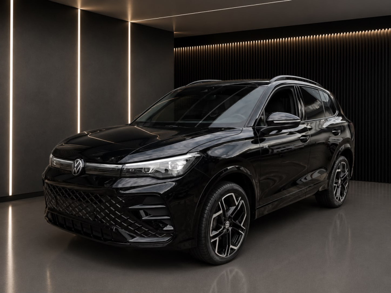 the new VW Tiguan R- Line 2.0 TDI 