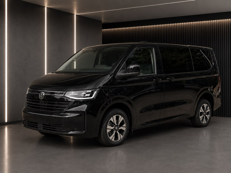 the new VW T7 Caravelle 9 Sitzer extra lang Automatik 