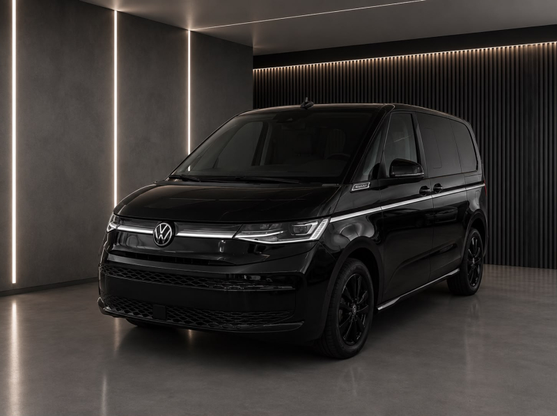 the new VW T7 Multivan 7 Sitzer short vision Automatik